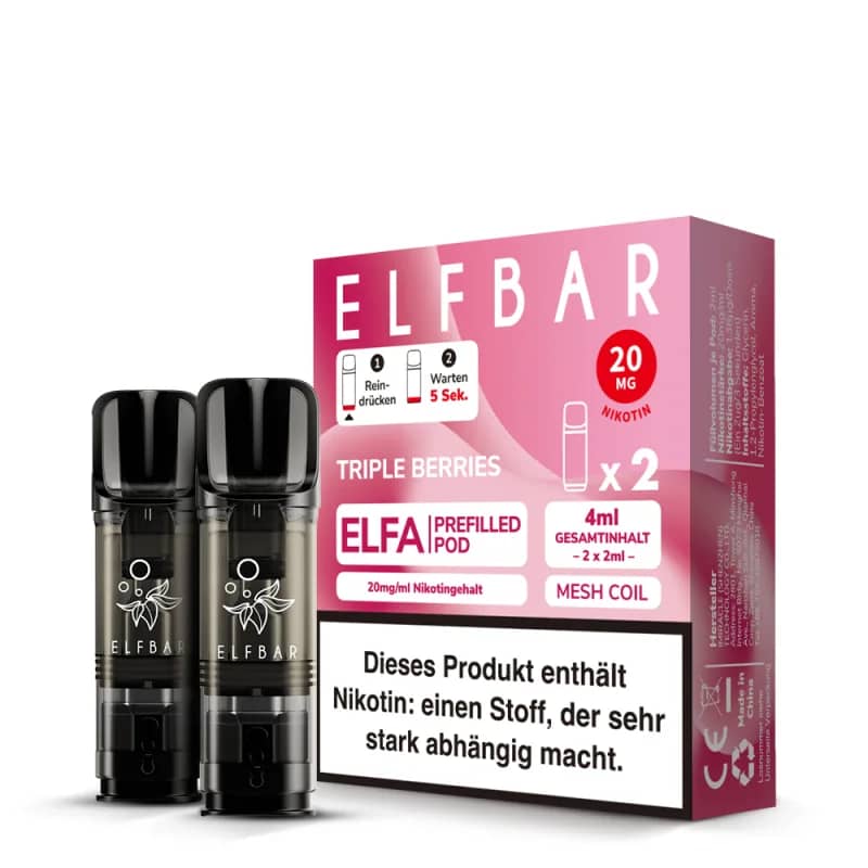 Elfbar Elfa 2x 600 Triple Berries
