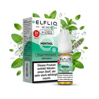 Elfbar ElfLiq Menthol 20mg Liquid – 10 ml