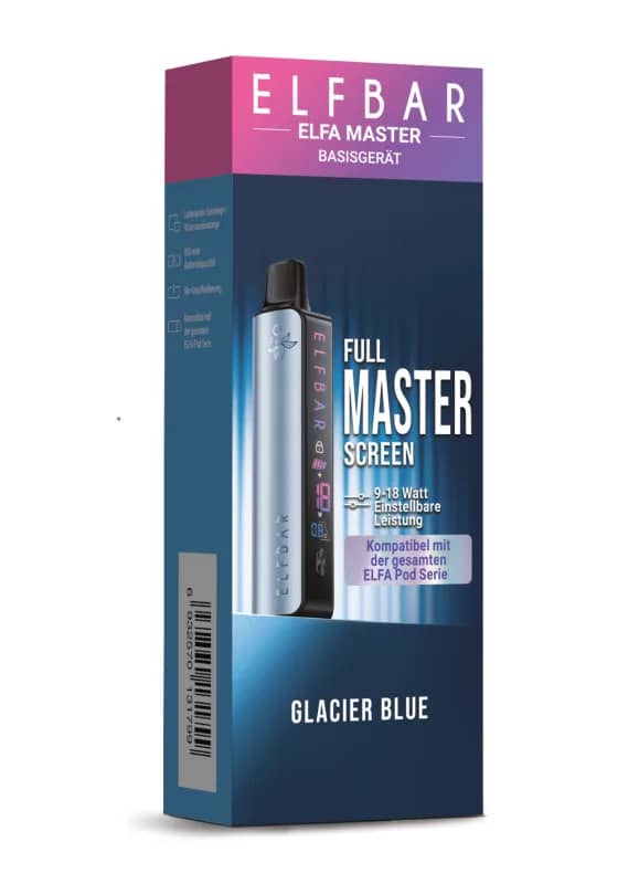 ELFBAR ELFA MASTER Basisgerät – Glacier Blue
