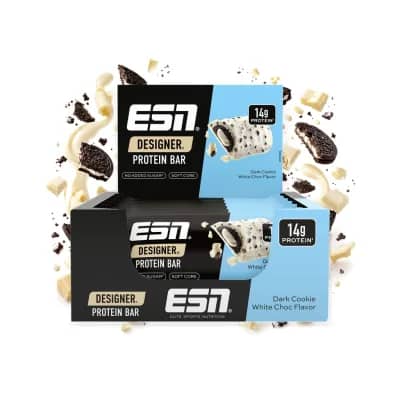 ESN Designer Bar 12 x 45 g Dark Cookie White Choc