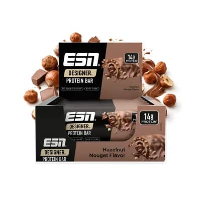 ESN Designer Bar 12 x 45 g Hazelnut Nougat