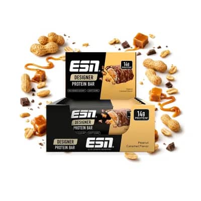 ESN Designer Bar 12 x 45 g Peanut Caramel