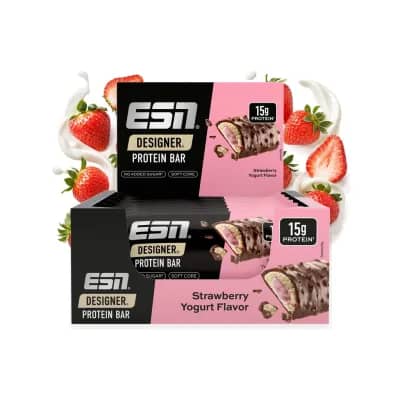 ESN Designer Bar 12 x 45 g Strawberry Yogurt