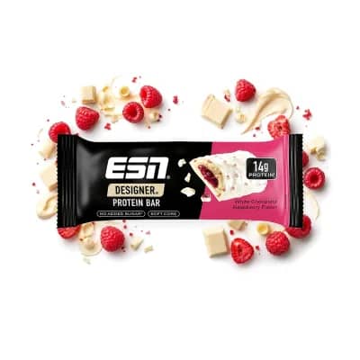 ESN Designer Bar 45 g White Chocolate Raspberry