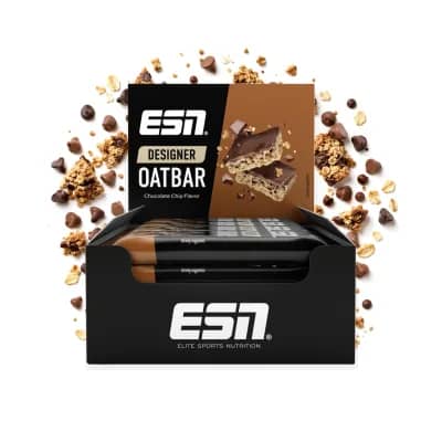 ESN Designer Oatbar 12 x 100 g Chocolate Chip
