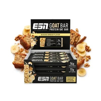 ESN GOAT Bar 12 x 55 g Banana Bread