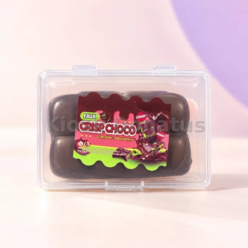 Faux Crisp Choco Squishy Dunkelbraun