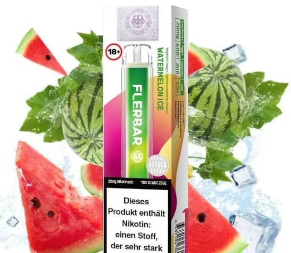 Flerbar 600 Watermelon Ice 600 Züge
