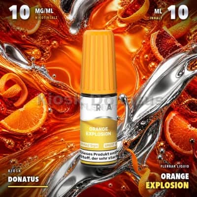 Flerbar Liquid - Orange Explosion 10mg