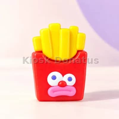 Food Squishy Pommes Rot-Gelb