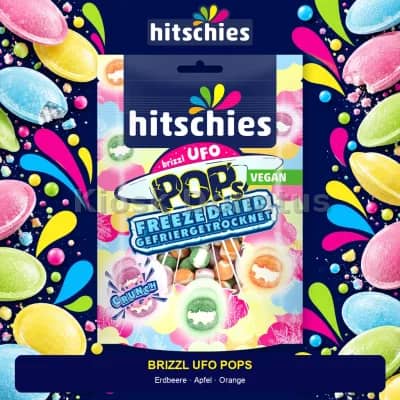 Hitschies brizzl UFO Pops 50 g