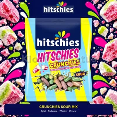 Hitschies Crunchies Sour Mix 75 g