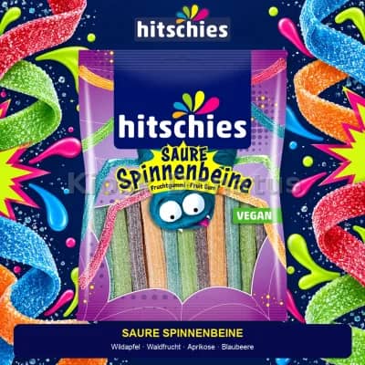 Hitschies Saure Spinnenbeine 125 g