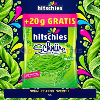 Hitschies Schnüre Apfel Overfill 145 g
