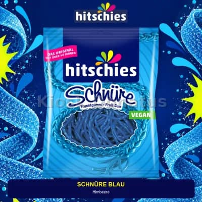 Hitschies Schnüre Blau 125 g