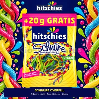 Hitschies Schnüre Overfill 145 g