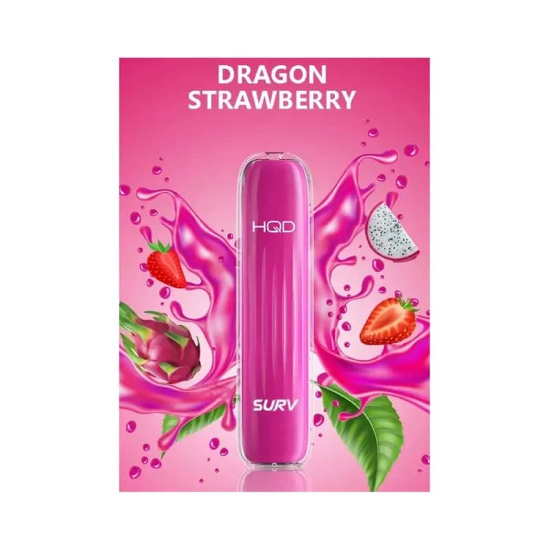 HQD Surv 600 Einweg Eshisha Dragon Strawberry
