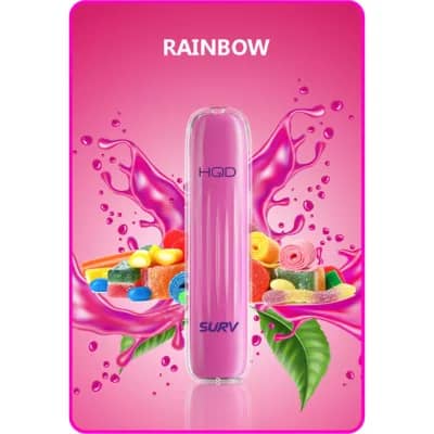 HQD Surv 600 Einweg Züge Rainbow