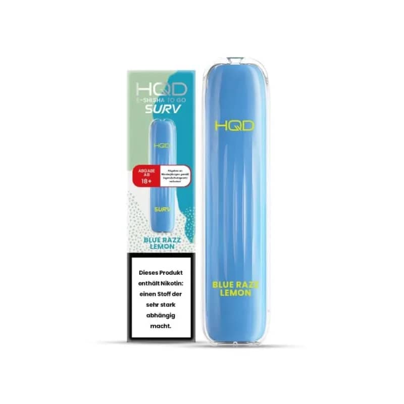 HQD Surv 600 Züge Einweg Blue Razz Lemon