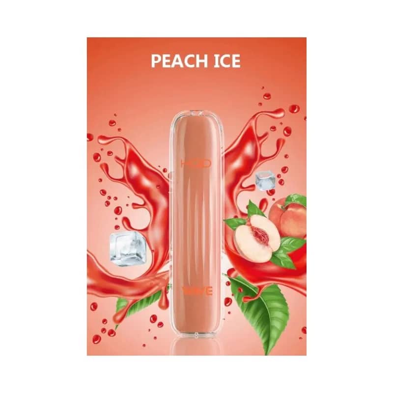 HQD Surv 600 Züge Einweg Peach Ice
