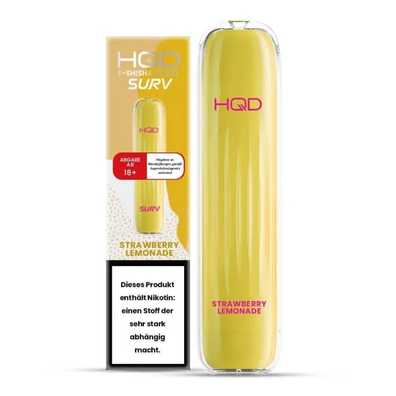 HQD Surv 600 Züge Strawberry Lemonade