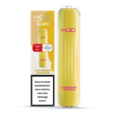 HQD Surv 600 Züge Strawberry Lemonade