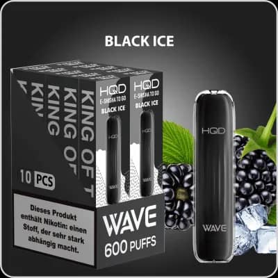 HQD WAVE 600 Züge Black Ice