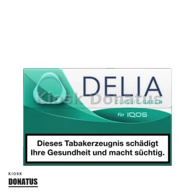 IQOS DELIA Classic Green Tabaksticks – 20 Stück