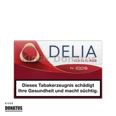IQOS DELIA Classic Red Tabaksticks – 20 Stück