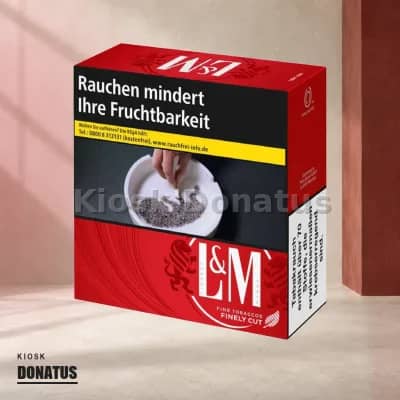 L&M Red 4XL Schachtel Zigaretten – 38 Stück