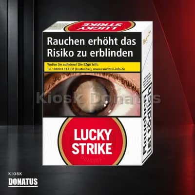 Lucky Strike Original Red Giga Box Zigaretten – 22 Stück