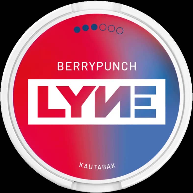 LYNE Berrypunch White Chewing Bag Kautabak