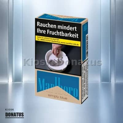 Marlboro Simply Blue ohne Zusätze Zigaretten – 20 Stück