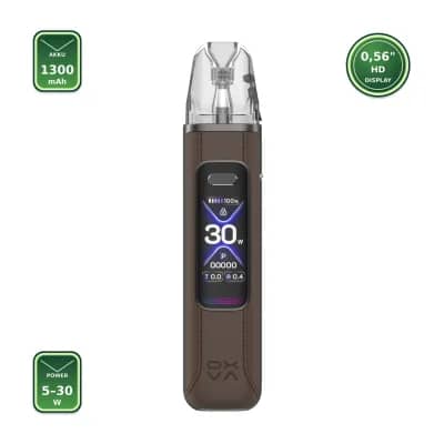 OXVA XLIM Pro 3 Pod Kit – Brown Leather
