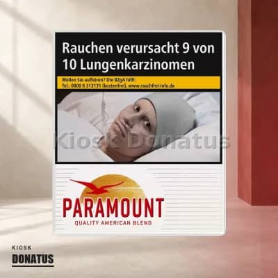 Paramount Red Schachtel Zigaretten – 28 Stück