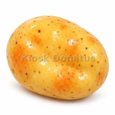 Pellkartoffel-Squishy Goldgelb gesprenkelt, 1 Stück