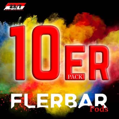 10er Pack - Flerbar Pods – Apple Ice