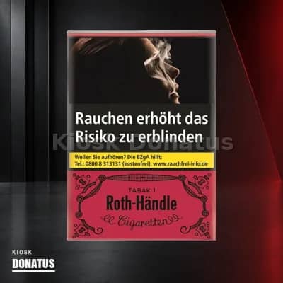 Roth-Händle ohne Filter Softpack Zigaretten – 20 Stück