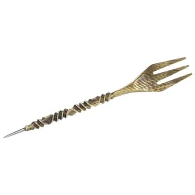 Shisha-Gabel mit Lochstecher (Gold)