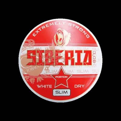 Siberia slim white dry Kautabak