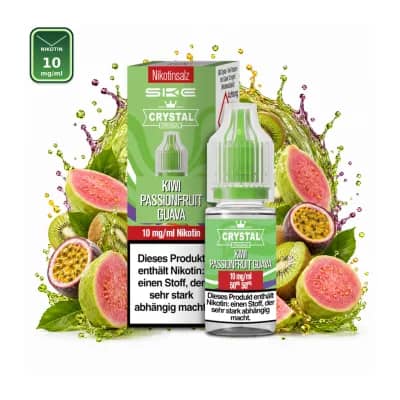 SKE Crystal Kiwi Passionfruit Guava Nikotinsalz 10 mg/ml