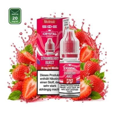 SKE Crystal Strawberry Burst Nikotinsalz 20 mg/ml