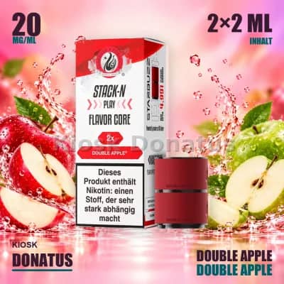 Starbuzz Stack-N Play Flavor Core Duo Pods 2x Double Apple 20mg, 2x2ml