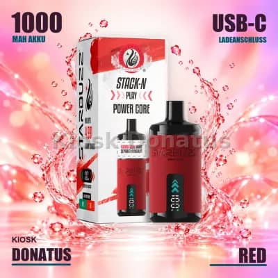 Starbuzz Stack-N Play Power Core Rot, 1000mAh