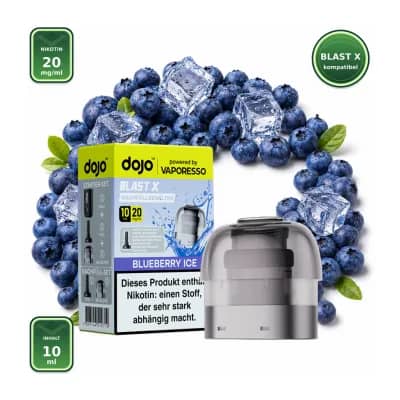 Vaporesso DOJO Blast X Blueberry Ice 20 mg – 10 ml