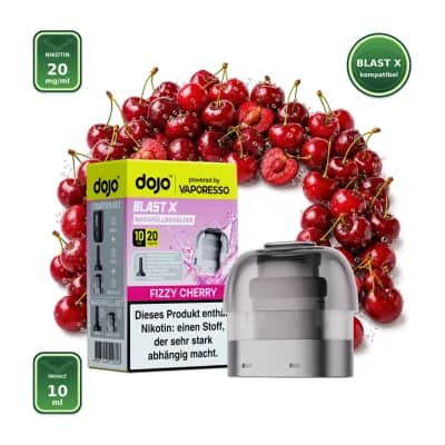 Vaporesso DOJO Blast X Fizzy Cherry 20 mg – 10 ml