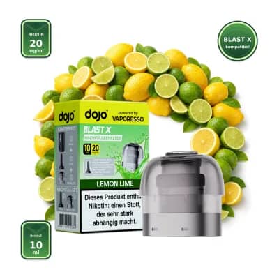 Vaporesso DOJO Blast X Lemon Lime 20 mg – 10 ml