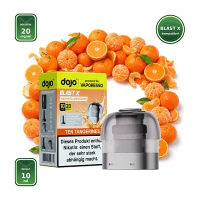 Vaporesso DOJO Blast X Ten Tangerines 20 mg – 10 ml