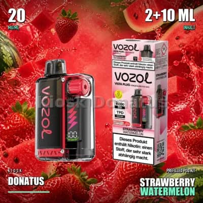 VOZOL Vista Plug 15000 Prefilled Pod Kit: Strawberry Watermelon