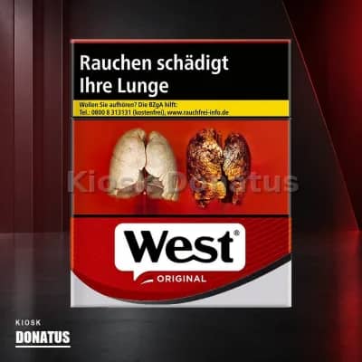 West Original Red Zigaretten – 24 Stück